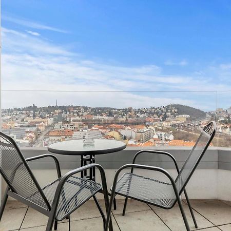 Lam Premiere - Ac - Awesome View In Bratislava Apartment Luaran gambar